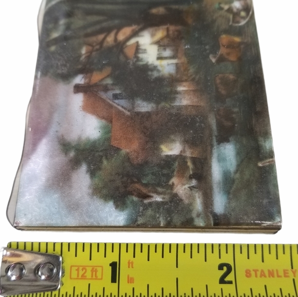 Vintage Schildkraut Cloisoinne Goldtone Compact with Mirror - Picture 11 of 12